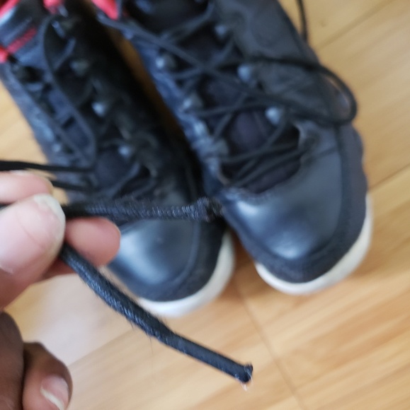 Black Red White Preowned Jordans - Picture 2 of 8